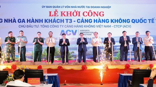 Construction starts for third terminal at Tan Son Nhat airport (Photo: VGP)