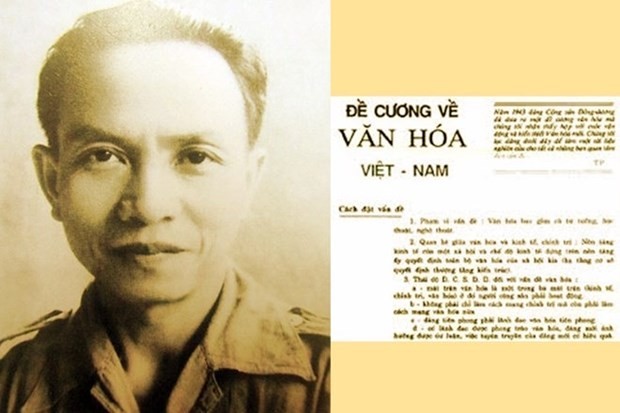 Outline of Vietnamese Culture was compiled by Party General Secretary Truong Chinh in 1943 (Photo: VNA) 
