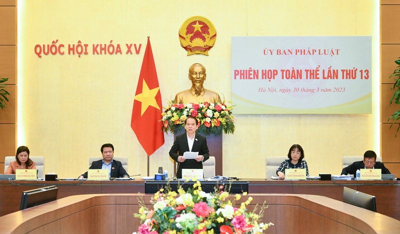 NA Law Committee holds 13th plenary session (Photo: quochoi.vn)