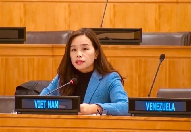 Minister Counselor Le Thi Minh Thoa, Deputy Permanent Representative of Vietnam to the United Nations