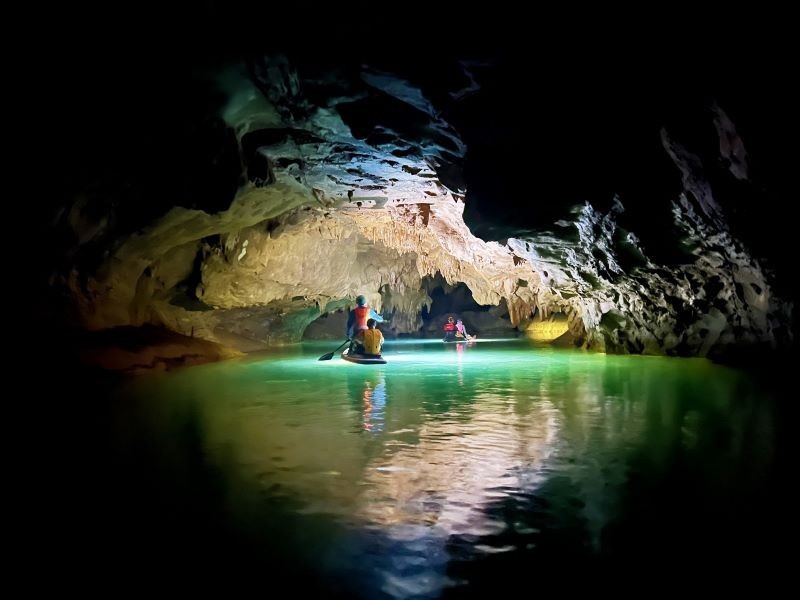 Inside a newly discovered cave (Photo: British Royal Cave Association)