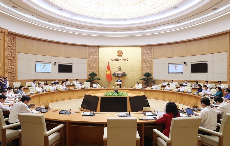 Overview of the Government meeting on May 5. (Photo: NDO)