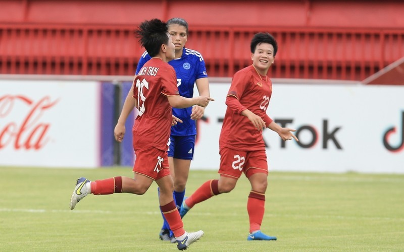 SEA Games 32: Vietnam advances to women’s football semifinals despite loss to Philippines (Photo: Duong Thuat)