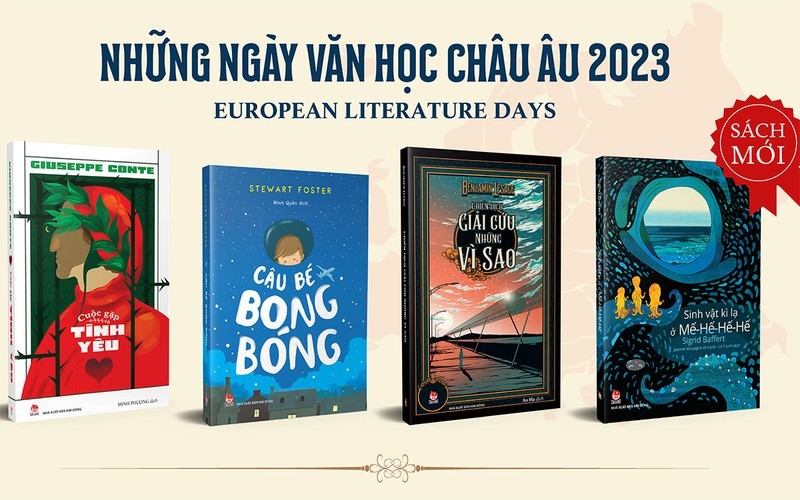 Children’s books by European authors introduced to Vietnamese readers (Photo: Kim Dong Publishing House)