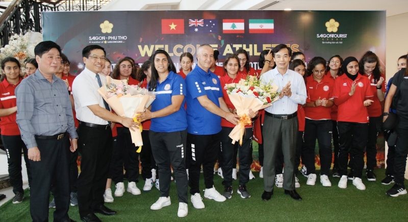Iran, Lebanon land in Phu Tho for 2024 AFC U20 Women's Asian Cup's 2nd qualifying round (Photo: VFF)