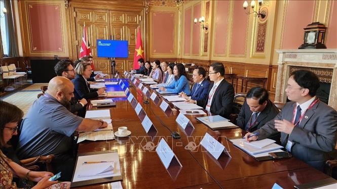 The ninth political dialogue between Vietnam and the UK in London on June 12 (Photo: VNA) 