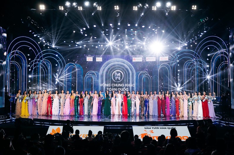 Forty beauties enter final round of Miss World Vietnam 2023 (Photo: Miss World Vietnam)