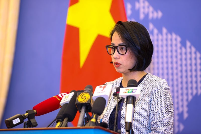 Vietnamese Foreign Ministry’s spokeswoman Pham Thu Hang 