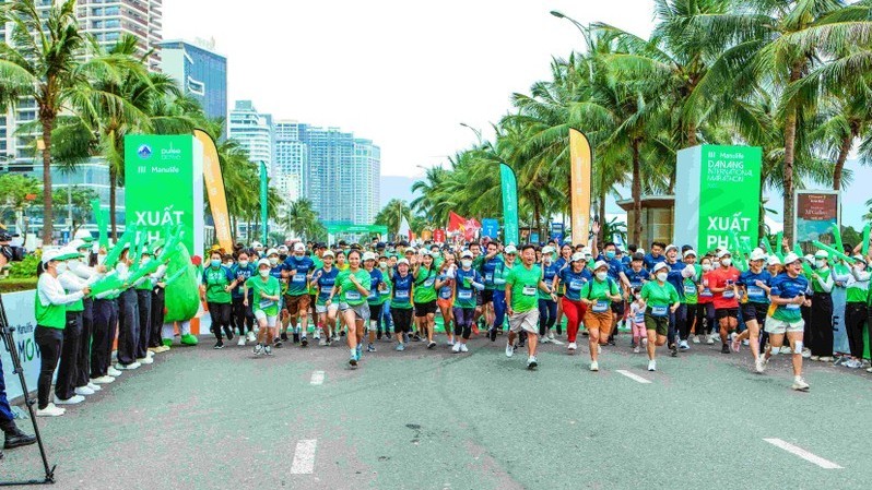 Manulife Da Nang International Marathon 2023 welcomes 9,000 athletes from all over the world (Photo: NDO)