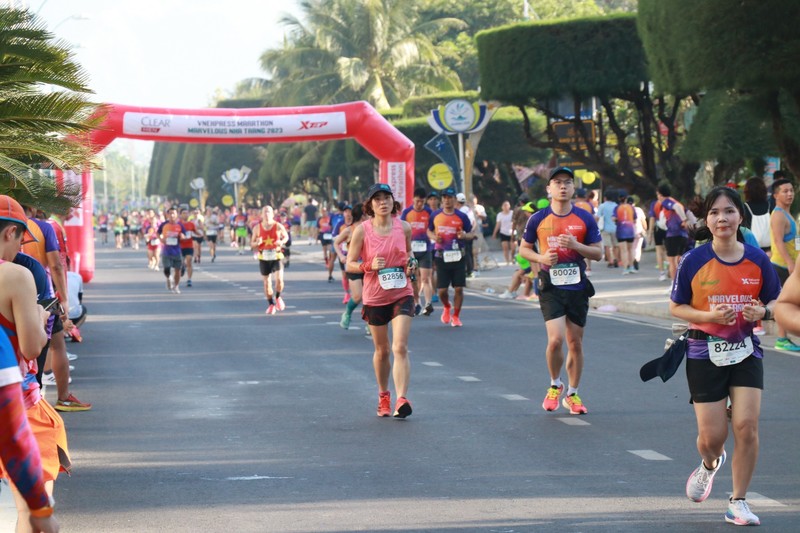 Over 11,000 runners join VnExpress Marathon Marvelous Nha Trang 2023 (Photo: VNA)