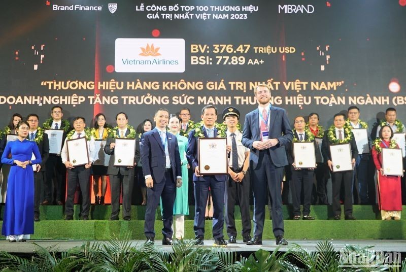 Vietnam Airlines named as Vietnam's most valuable airline 