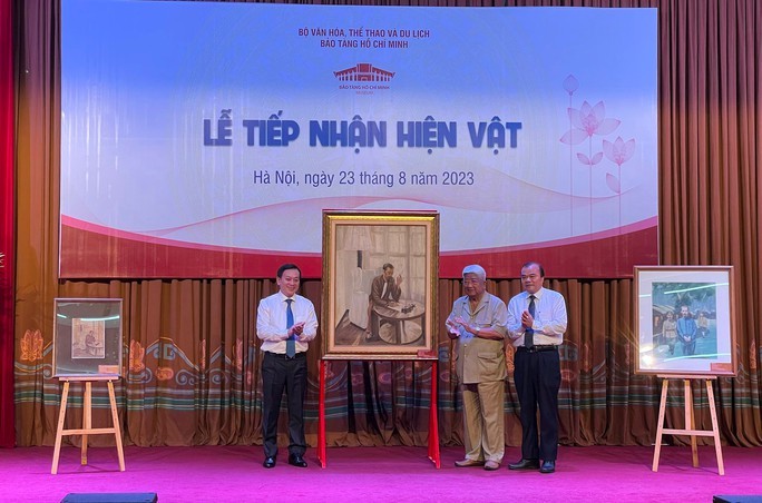 At the ceremony (Photo: nld.com.vn)