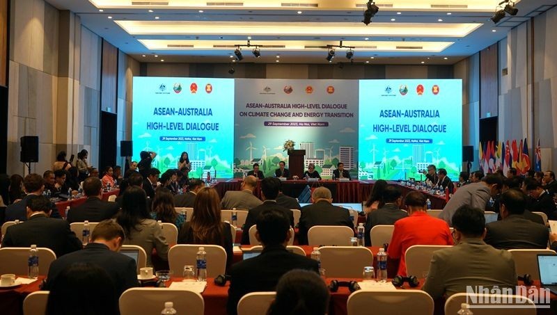 ASEAN-Australia high-level dialogue on climate change, energy transition takes place in Hanoi (Photo: NDO)