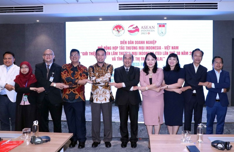 Delegates attending the business forum (Photo: VNA)