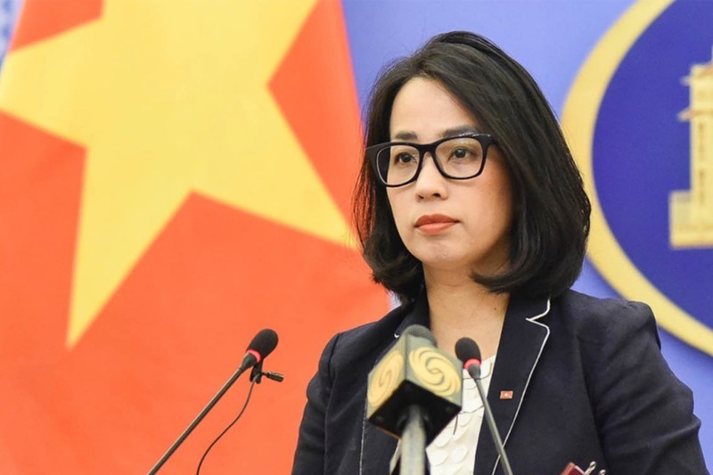 Spokeswoman of the Ministry of Foreign Affairs Pham Thu Hang 