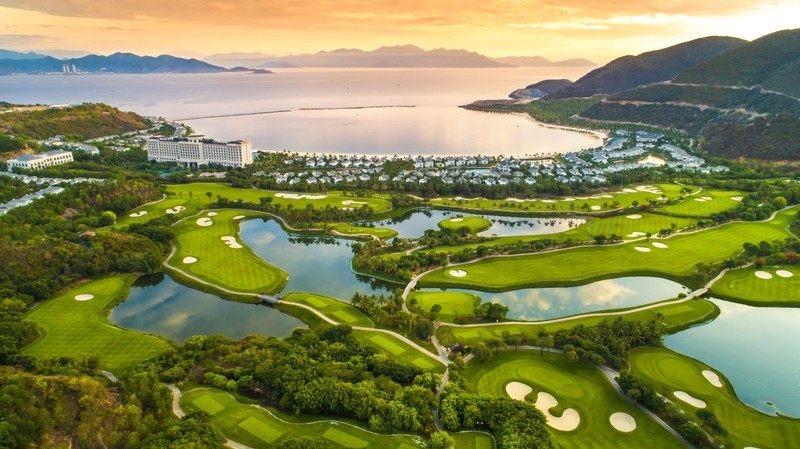 Vinpearl Golf Nha Trang in Khanh Hoa Province was named Vietnam's Best Golf Hotel 2023 (Photo: Vinpearl Golf)