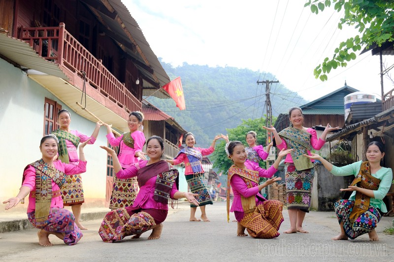 Lao ethnic folk dance recognised as 'National Intangible Cultural Heritage' (Photo: baodienbienphu.com.vn)