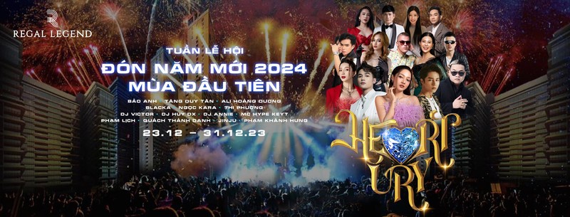 A first-ever grand music and light festival in the central province of Quang Binh is set to take place from December 23 to 31, welcoming the New Year 2024. (Photo: Regal Group)