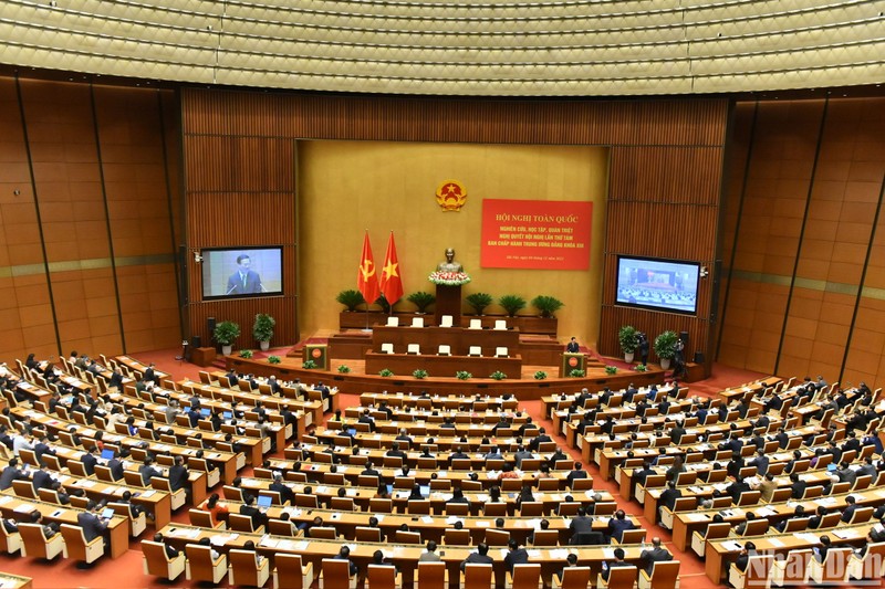 An overview of the conference at the NA building (Photo: NDO)