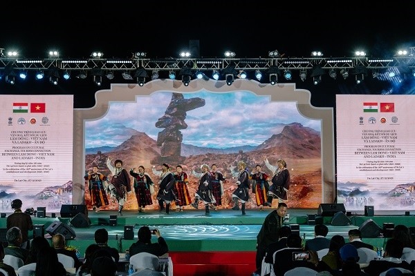 A performance at the programme (Photo: baovanhoa. vn)