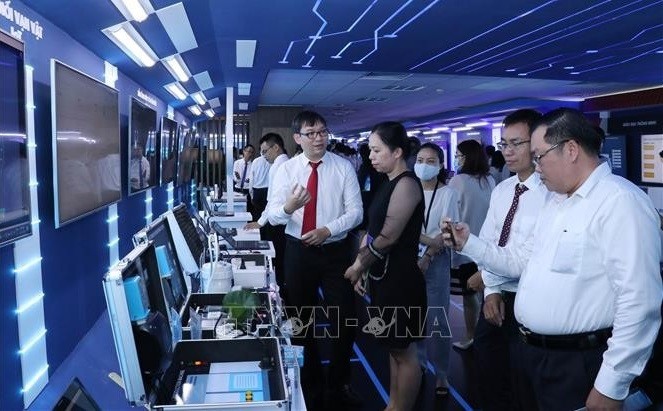 Ho Chi Minh City is one of the five leading localities in the country for digital transformation. (Photo: VNA)