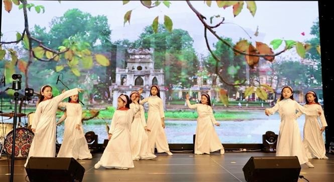 A Lunar New Year celebration for overseas Vietnamese held in Germany on Jan 28 (Photo: VNA)