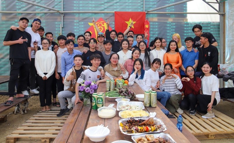 Vietnamese students in Israel celebrate Lunar New Year (Photo: VNA )
