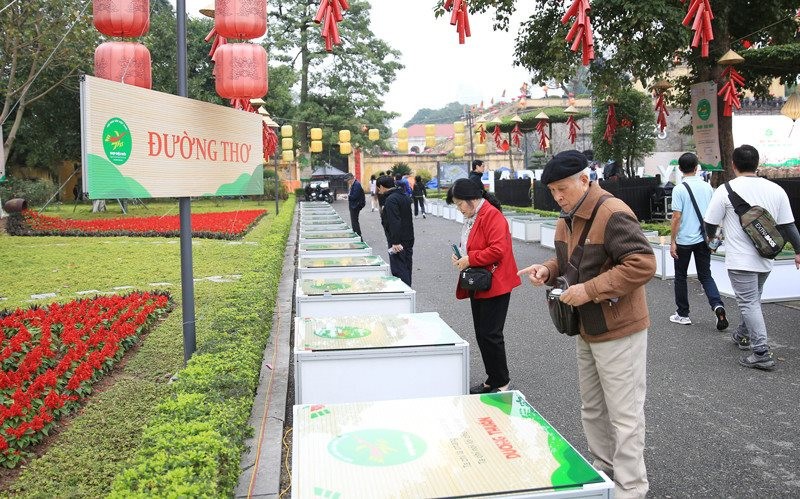 The 22nd Vietnam Poetry Day will be held on the at the Thang Long Imperial Citadel on February 23 and 24 (Photo: hanoimoi.com.vn)