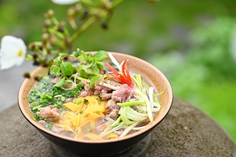 Corn noodle soup: A unique dish in Ha Giang province (Photo: dangcongsan.vn)
