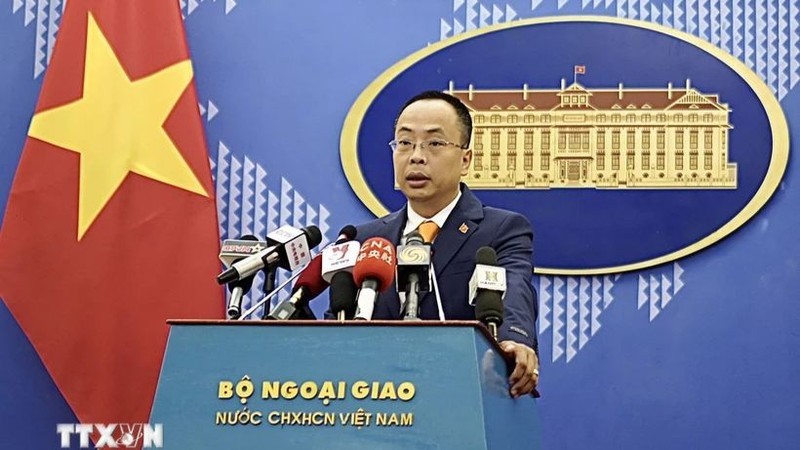 Deputy Spokesman of the Ministry of Foreign Affairs Doan Khac Viet (Photo: VNA)