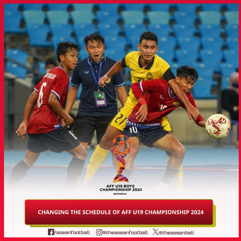 AFF U19 championship 2024 rescheduled (Photo: AFF)