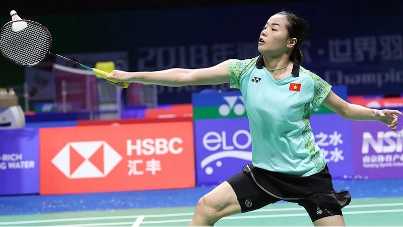 Badminton player Nguyen Thuy Linh (Photo: Sports Authority of Vietnam)