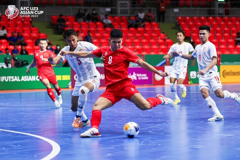 Vietnam draw with Myanmar at 2024 AFC Futsal Asian Cup’s group stage (Photo: Vietnam Football Federation)