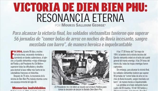 The article on Voces Del Periodista (Photo: VNA)