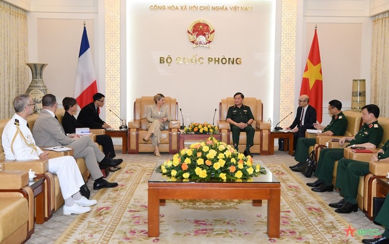 An overview of the meeting (Photo: qdnd.vn)