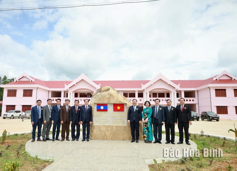 Vietnamese-funded secondary school inaugurated in Laos (Photo: NDO)