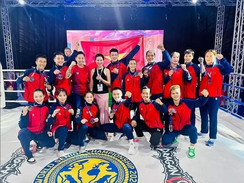 Vietnam wins two gold medals at Senior World Muaythai Championships (Photo: nld.com.vn)