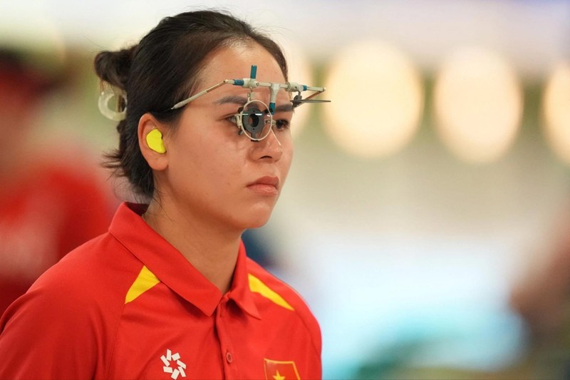 Trinh Thu Vinh advances to shooting finals at Paris Olympics (Photo: Reuters)