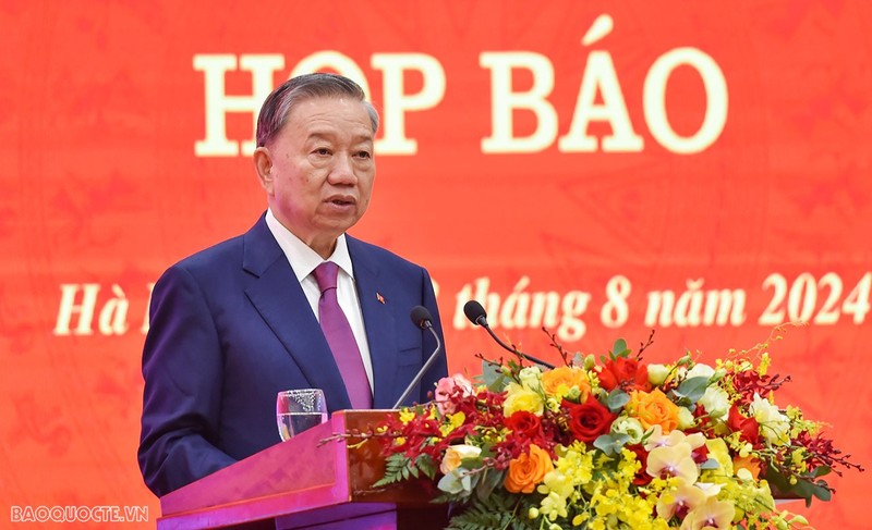 Party General Secretary and State President To Lam (Photo: baoquocte.vn)