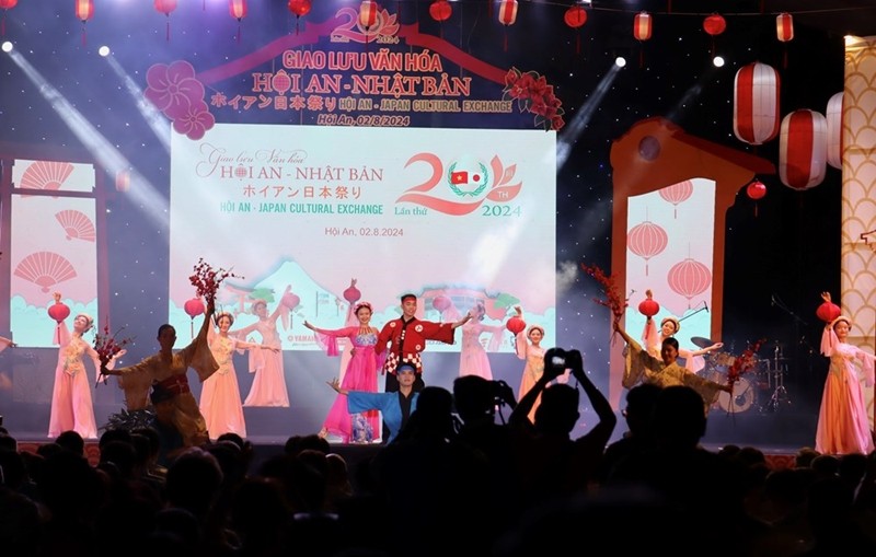 A performance at the programme’s opening ceremony on August 2 (Photo: dangcongsan.vn)