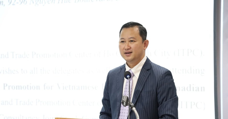 Tran Phu Lu, Director of the Investment and Trade Promotion Centre of Ho Chi Minh City, speaks at the event (Photo: VNA)