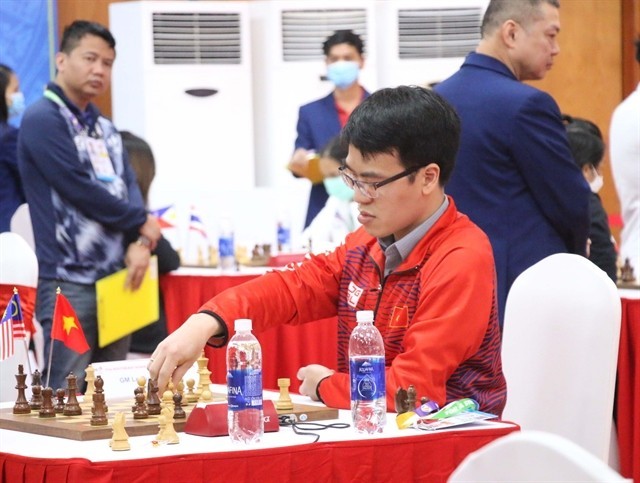 Vietnamese grandmaster Le Quang Liem (Photo: VNA)