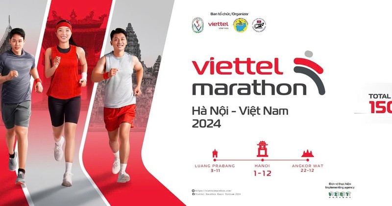 First Viettel Marathon Series to span Vietnam, Laos and Cambodia (Photo: viettelmarathon.com)