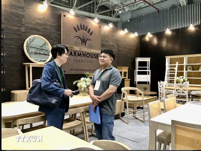 Int'l furniture & home accessories fair opens in Ho Chi Minh City (Photo: VNA)