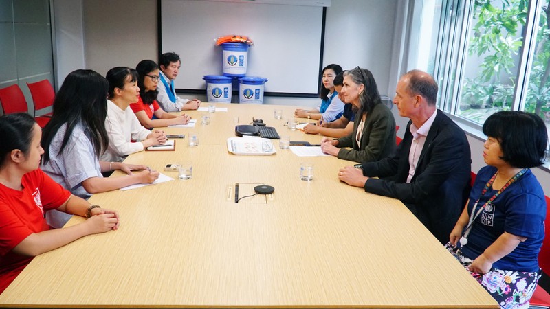 At the handover ceremony (Photo: UNDP in Vietnam)