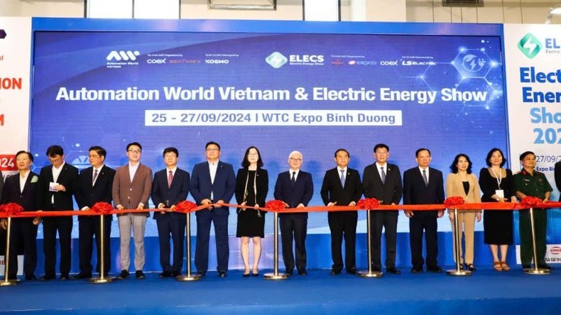 Electric energy, automation exhibitions kick off in Binh Duong