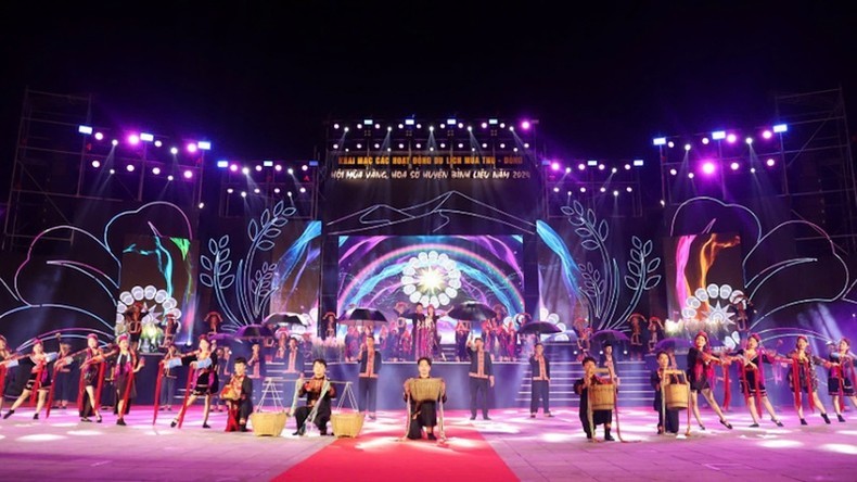 A performance at the opening ceremony 