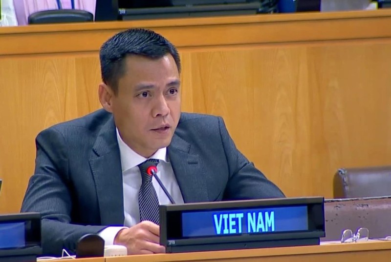 Ambassador Dang Hoang Giang, Permanent Representative of Vietnam to the UN. (Photo: VNA)