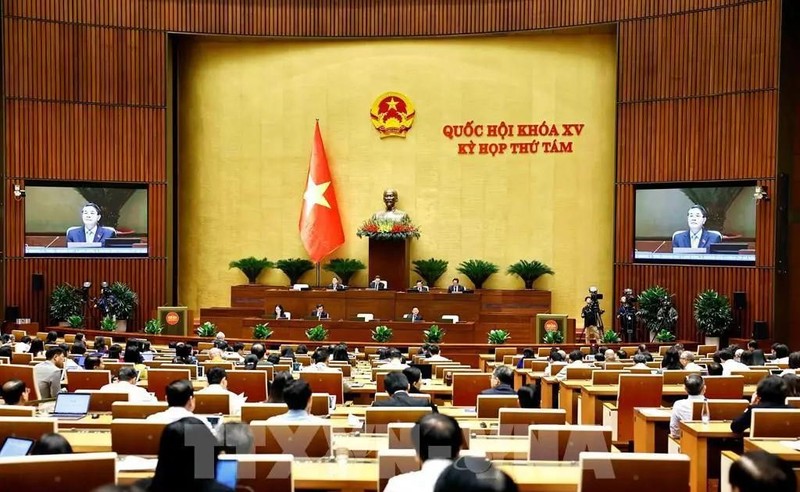 At the 15th National Assembly (NA)’s ongoing 8th session. (Photo: VNA)