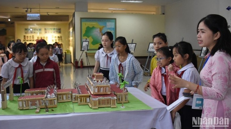 The two-day event attracts many students in the city 